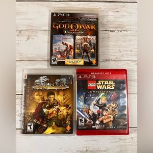 Playstation 3  Lot of 3 Games *See description for details